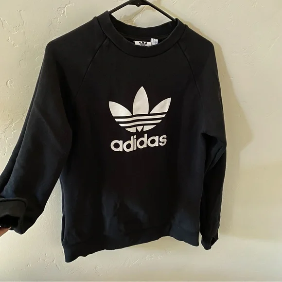 adidas adicolor classics trefoil crewneck sweatshirt size men’s small - Picture 6 of 10